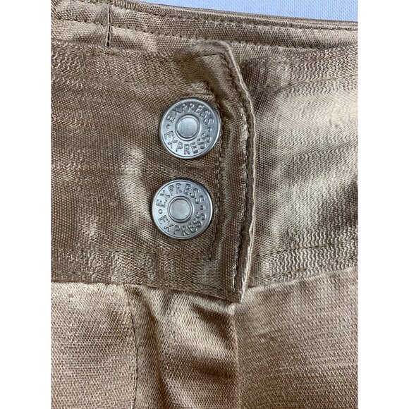Express Womens Satin Finish Dress Pants Size 4 - Picture 3 of 5